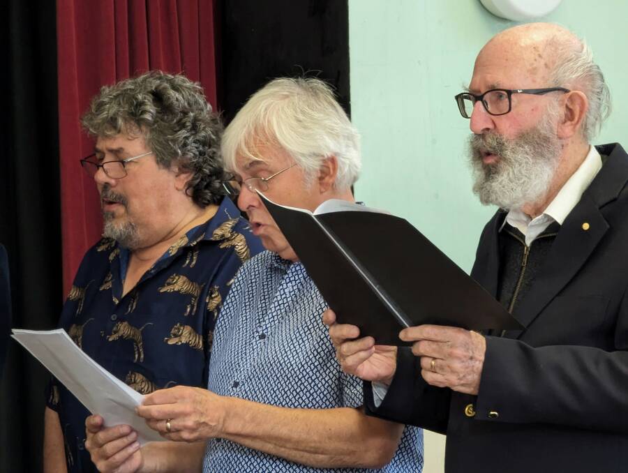 Vale Laurie Orchard [right], a Mitchell Conservatorium stalwart and well-loved man in Bathurst. Picture supplied