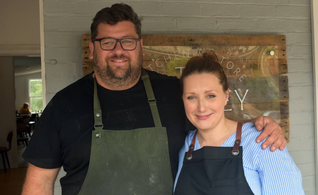 Drew and Amanda Bolton are the faces behind a new business at Oberon. Picture by Peter Bowditch.