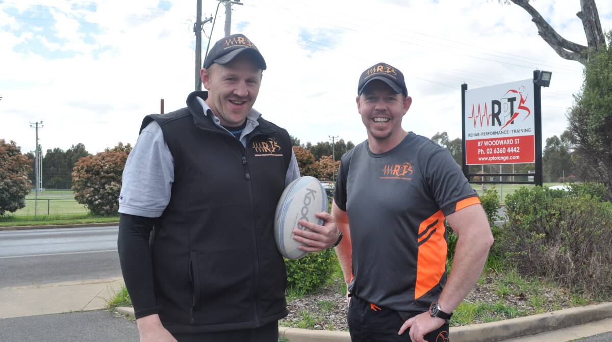 COME ALL: Paul Ringland and Jeremy Wallace are encouraging rugby juniors to particpate in a 10 week training program. PHOTO: NICK McGRATH. 