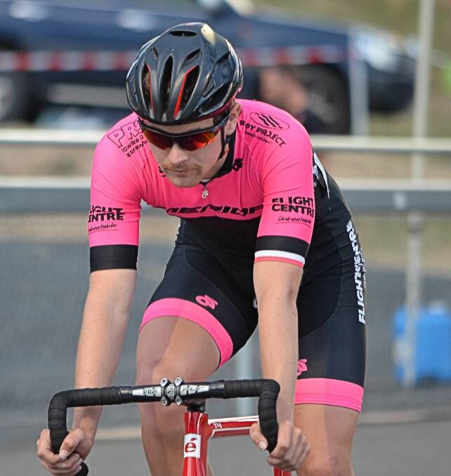 TOP RIDE: Bathurst Cycling Club's Harry Carter was one of the cyclists competing at the NSW Sprint Grand Prix at the Dunc Gray Veledrome on Saturday. Photo: ANYA WHITELAW