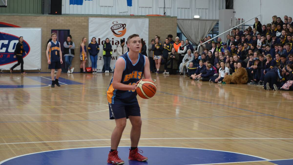 DOWN BUT NOT OUT: Bathurst may have lost to Orange in the basketball, but they still lead the overall tie 313-266. Photo: BRADLEY JURD