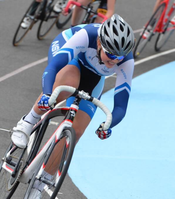 TOP RIDE: Bathurst Cycling Club junior and WRAS representative Tyler Puzicha shined in the final event of the National Junior Track Series at Adelaide. Luke Tuckwell was also in action. Photo: ANYA WHITELAW