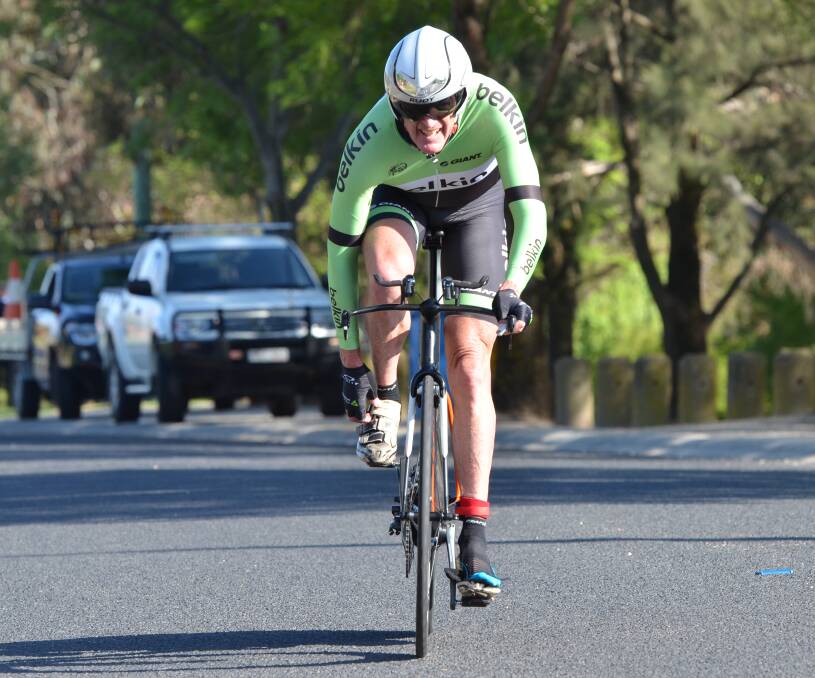 RACE ON: Mark Windsor is set to compete in the Cowra Interclub Triathlon on Sunday, as Bathurst looks to take the lead in the overall Central West Inter-Club Triathlon Series. 
