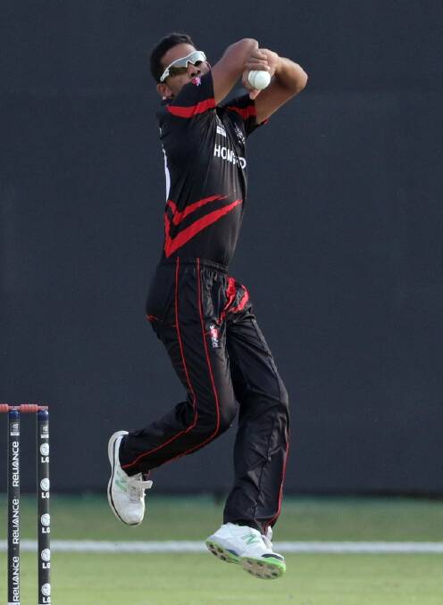 TWEAKERS: Hong Kong's leading ODI wicket-taker Nadeem Ahmed. 