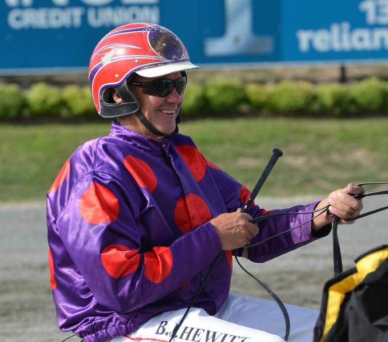 BUSY MAN: Bernie Hewitt will be in the gig for six horses at Bathurst Paceway's Wednesday afternoon meeting. Photo: ANYA WHITELAW 