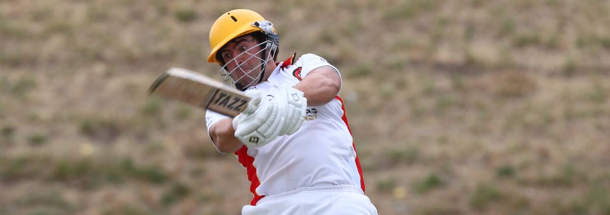 RECOVERY: David Sellers opened for ORC on Saturday against City Colts and scored 37 runs, as his side posted a total of 242 in Bathurst District Cricket Association first grade. Photo: PHIL BLATCH