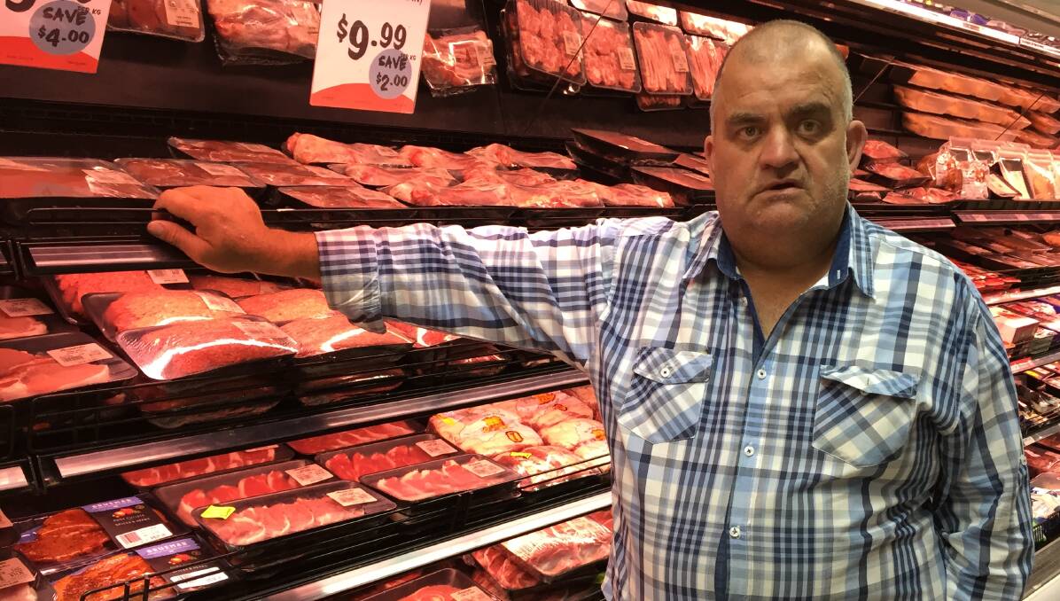 THEFT: While meat theft is on the rise, many of the thieves are not caught, according to Bernardi's Marketplace Supa IGA store manager Geoff Bottom. Photo: BRADLEY JURD
