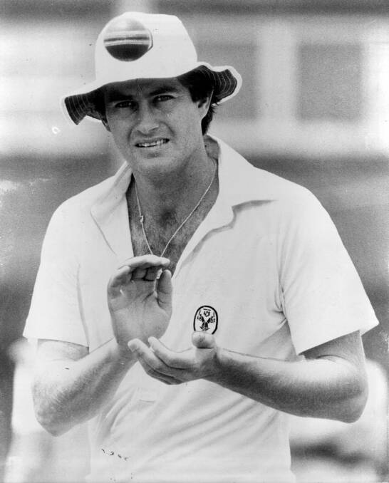 IN TOWN: Former Australian test cricketer Terry Alderman.