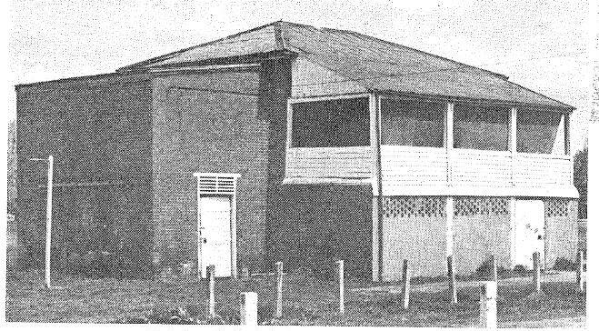The old Bathurst Bulldogs club house in Morse Park, which was first built in 1959. 