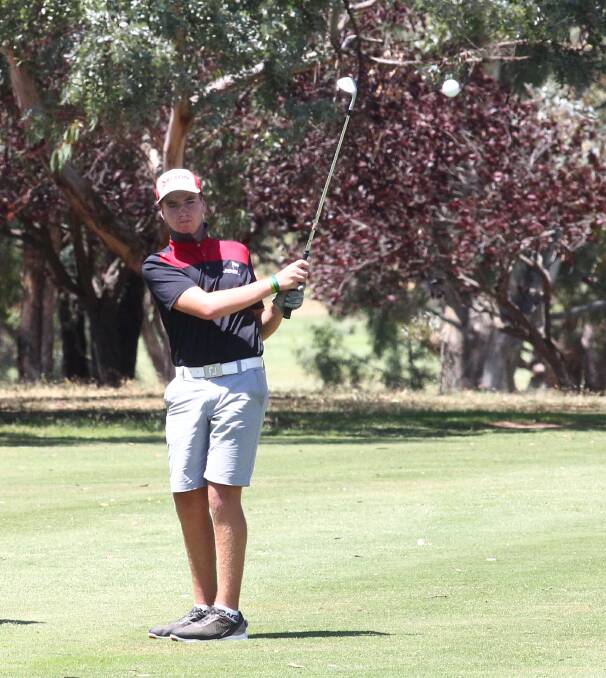 TOP TALENT: Ben Mackey is one of Bathurst Golf Club's top junior talents going around, who's been involved in the Jack Newton Junior Golf program. 