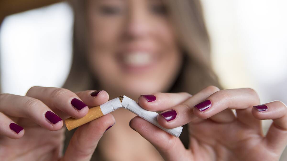 QUITTER: A smoking cessation seminar for women will be held at the Central West Women's Health Centre at 20 William Street from 5.30pm-7.30pm on Wednesday, February 1 
