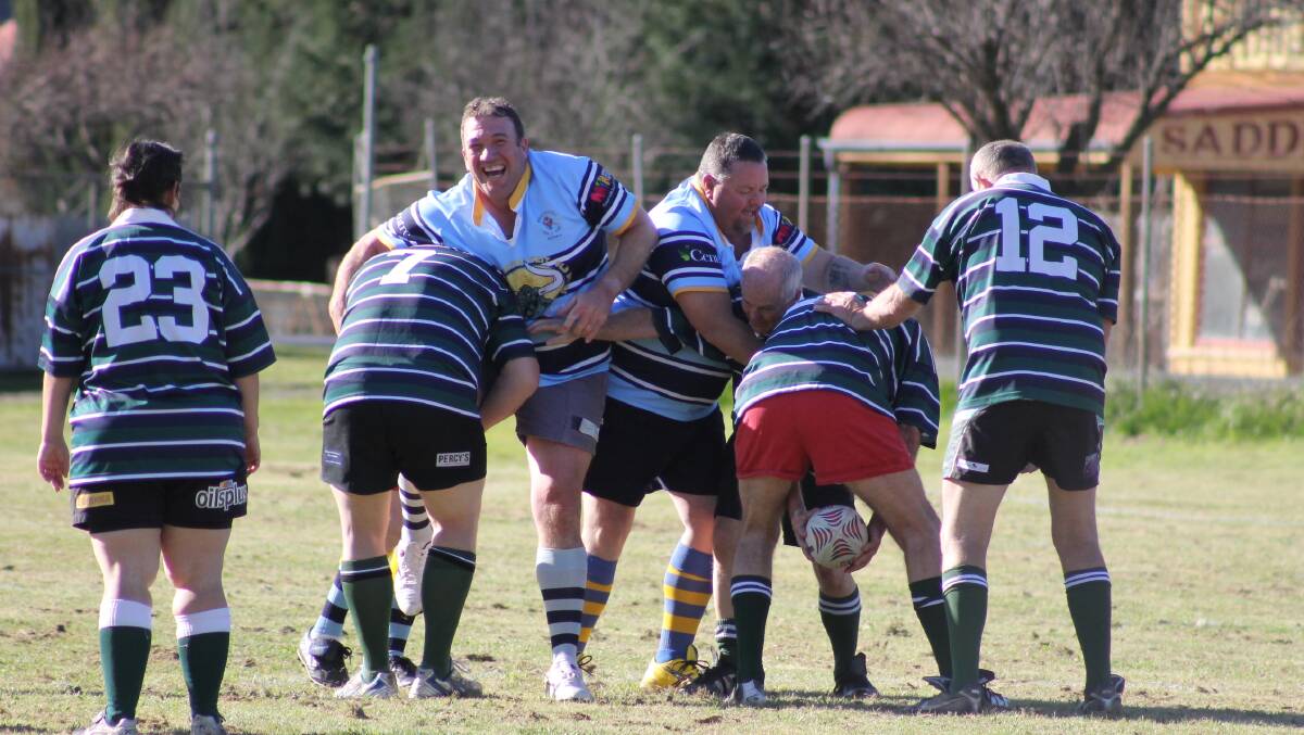 JOIN US: Over 35 years rugby open day will be held at the Carcoar Sportsground this Sunday, June 18 from noon. 