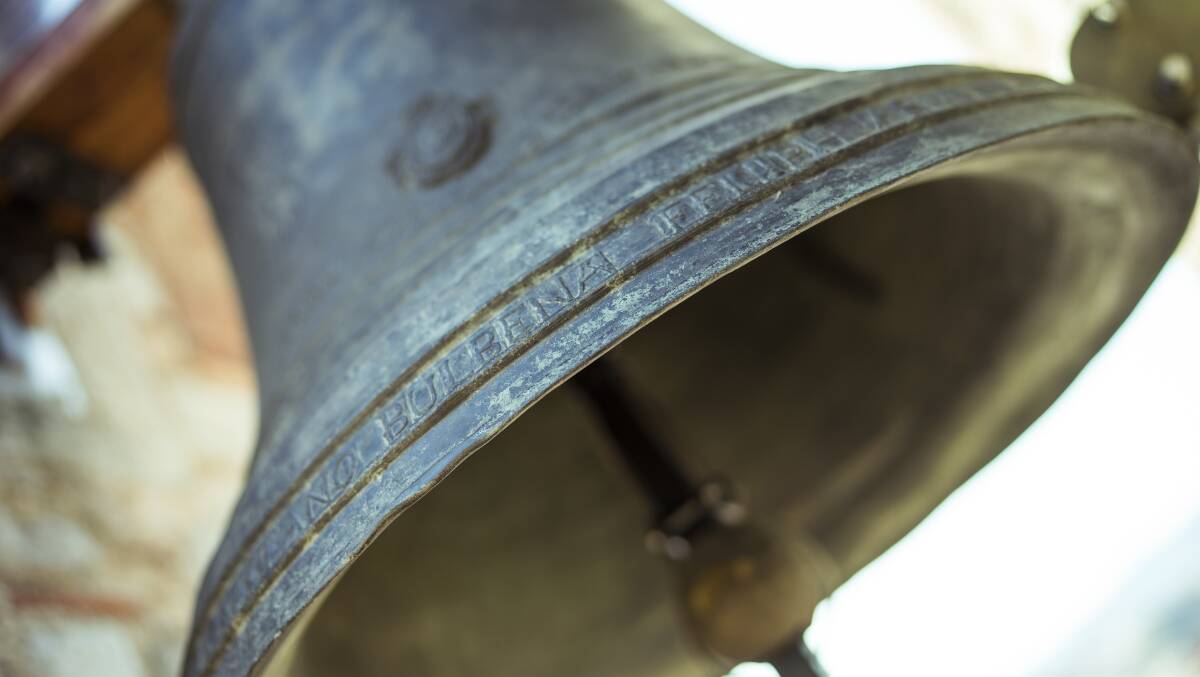 BELLS WILL RING: Bell ringing is held every Wednesday from 6.30pm at All Saints’ Cathedral Bell Tower in Church Street, Bathurst. If you are interested in having a look, a lesson or tower tours, please contact the tower captain on 0404 271 440 or ringing master on 0421 502 594.