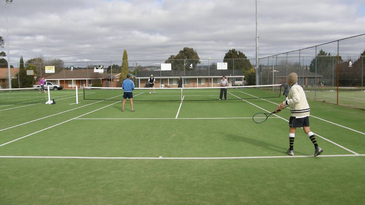 COMING UP: The reverse challenge clash between the Eglinton club and Northbridge Tennis Club at Northbridge will be held on April 8. 