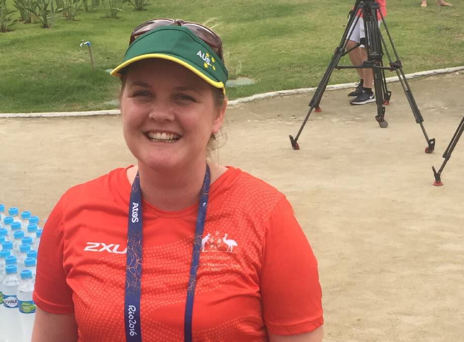 Classification manager: Anna Muldoon works for the Australian Paralympic Committee and is currently in Rio for the Paralympic Games.