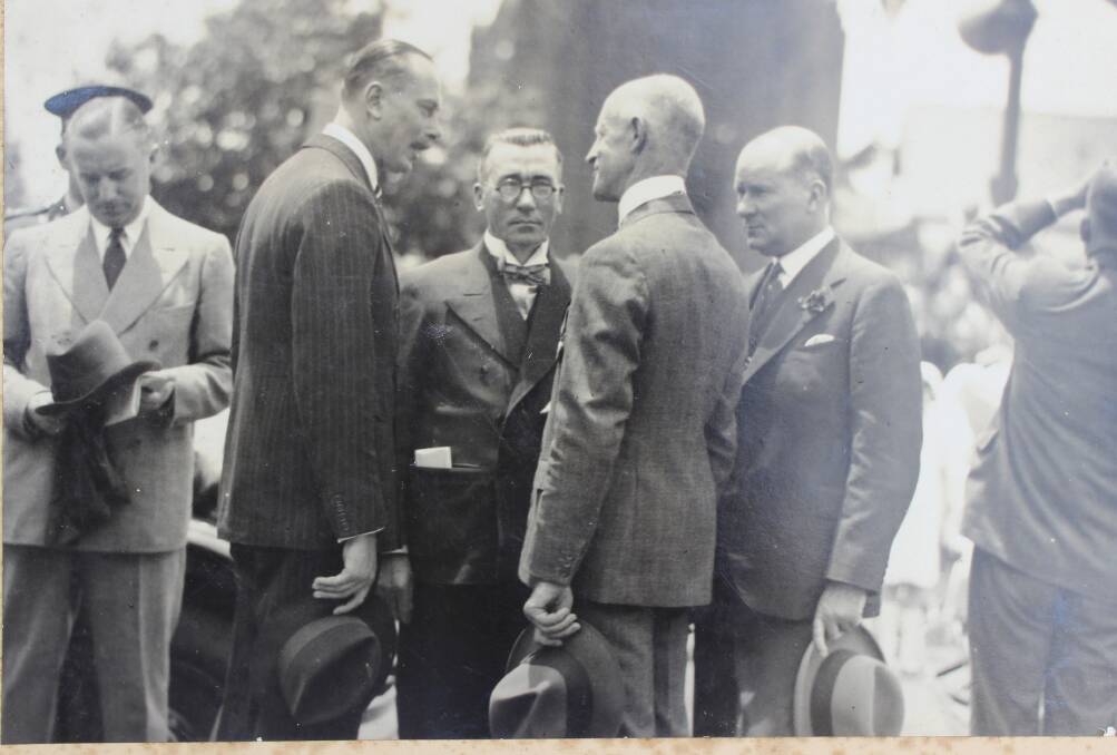 BIG NAME: The Duke of Gloucester created plenty of interest when he visited Bathurst in November 1934.