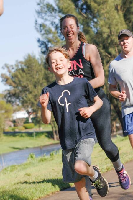 HAPPY AND HEALTHY: Bathurst Parkrun is held each Saturday.
