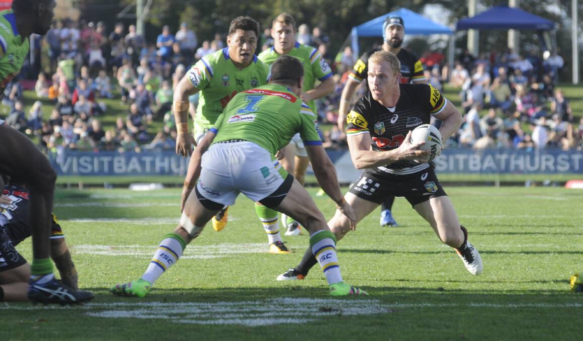 HERE FOR LONGER: The Penrith Panthers have extended their deal to play an NRL match a year at Bathurst.