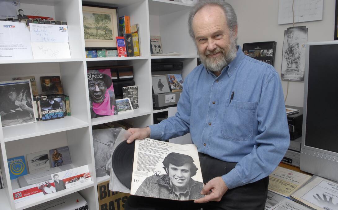 MISSED: 2MCE Saturday Night Jukebox co-founder and respected presenter the late Bob Dengate.