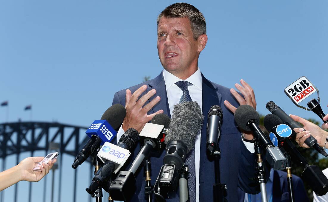 QUESTIONS: What would Australia save if it dissolved its state governments and no longer had premiers like the retiring Mike Baird? Photo: JASON McCAWLEY/GETTY IMAGES