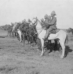 LOOKING BACK: Researcher Robin Droogleever is seeking information about local men who fought in the Boer War. Pictured is the 1st NSW Mounted Rifles.