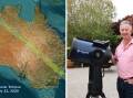 The total solar eclipse's path will include Bathurst (left, picture by Michael Zeiler/GreatAmericanEclipse.com) and Central Tablelands amateur astronomer Gary Sanders (right).