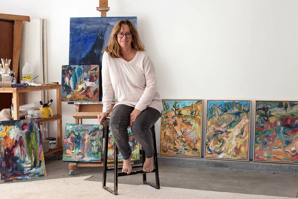 TEACH THEM WELL: Ruth Stone will run a five-day painting and drawing intensive from her studio in Carcoar in early January. Photo: MADI YOUNG