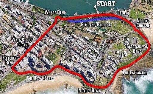 CITY LOOP: A circuit around Newcastle's east end is believed to be under consideration for a V8 Supercars series street race. But do racing followers and ratepayers want it?