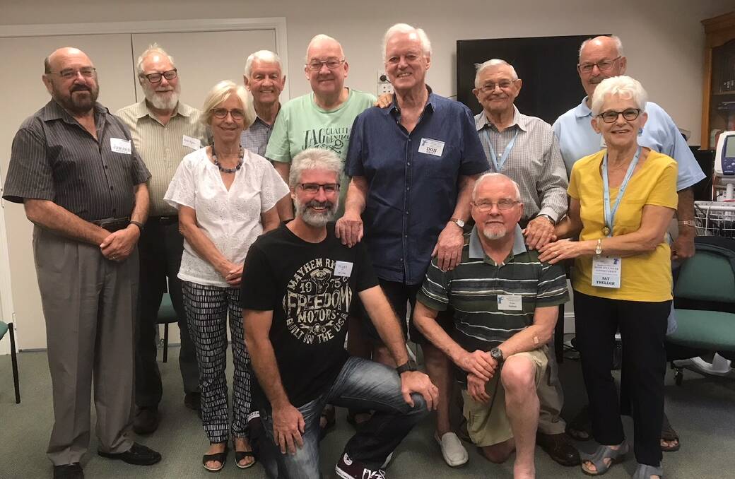 STRENGTH IN NUMBERS: The new committee for the Bathurst District Prostate Cancer Support Group.