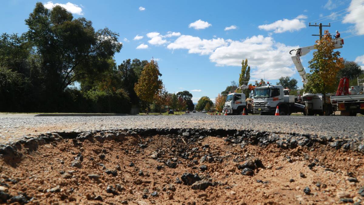 SPEAK UP: Bathurst Regional Council says it needs the public's help to identify potholes that need repairing around the city.