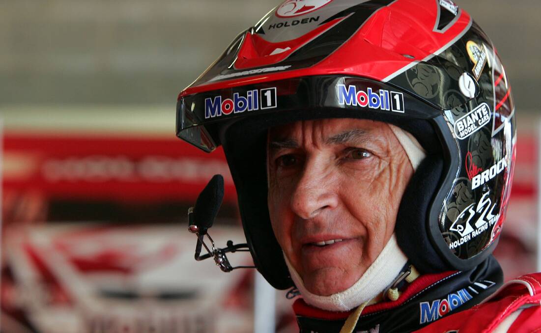 LEGEND: Peter Brock has been remembered during the lead-up to - and in the days after - the Bathurst 1000. Photo: GETTY IMAGES