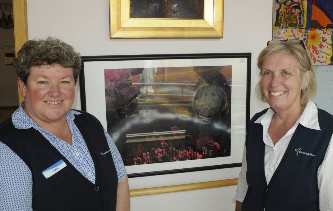 IN THE FRAME: St Catherine's Aged Care care manager Angela McKenna and residential manager Elizabeth Zachulski. 083116cathrn7