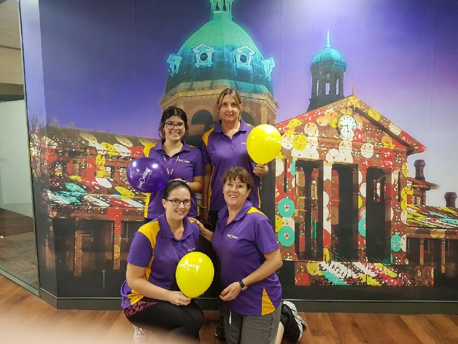 COME ALONG: LiveBetter community services staff (back) KC Bradbury and Jacqui Vandell and (front) Clare Plunkett and Di Dwyer are inviting the community to their Bathurst launch this Saturday.