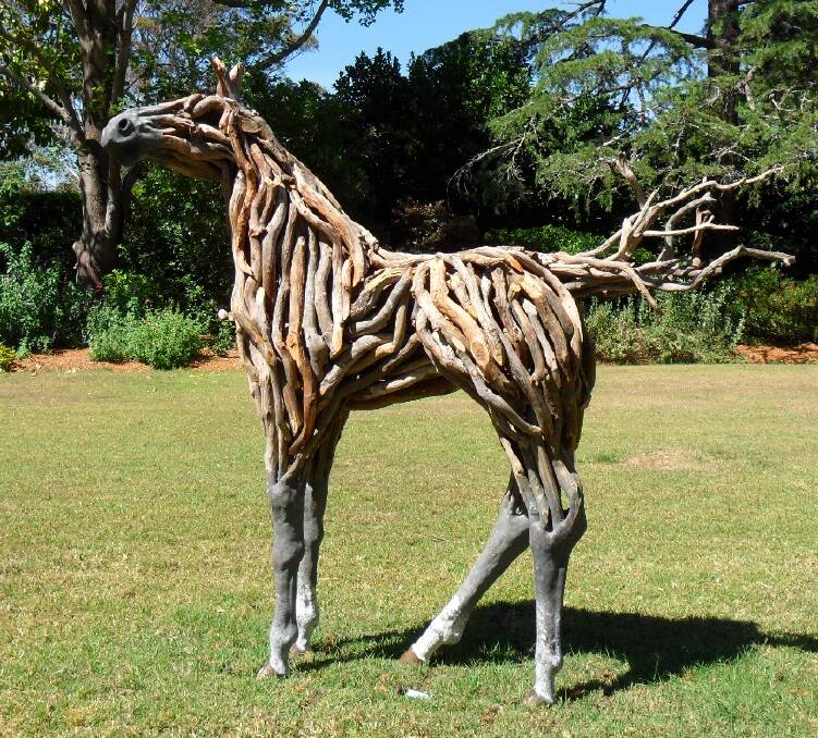 UNIQUE: Mount Rankin sculptor Vikki Holik-Blazley says horses are a big influence on her art. She will be part of an upcoming exhibition running in conjunction with the World Polo Championship.