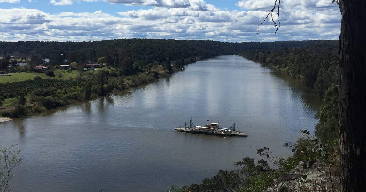 GOING WITH THE FLOW: The Hawkesbury River flows through Sydney's north-western suburbs and into rural areas north of the city.
