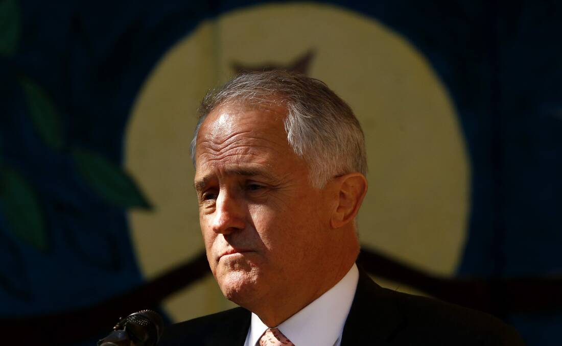 DEEP IN THOUGHT: Is Malcolm Turnbull mistaken about Australians' real moral challenge as he focuses on the nation's debt level and how to reduce it? Photo: DANIEL MUNOZ/FAIRFAX MEDIA