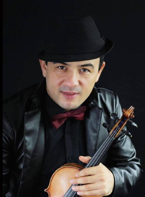 WORLD-CLASS: Violin virtuoso Attilla Sautov will perform at Bathurst.