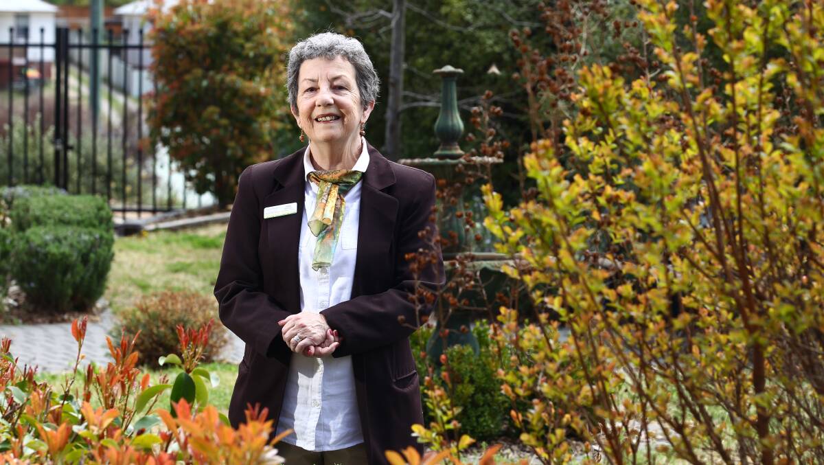 SPECIAL PLACE: Daffodil Cottage fundraising co-ordinator Jane Rawlings in the cottage's garden, which has been refurbished for the benefit of patients and carers.