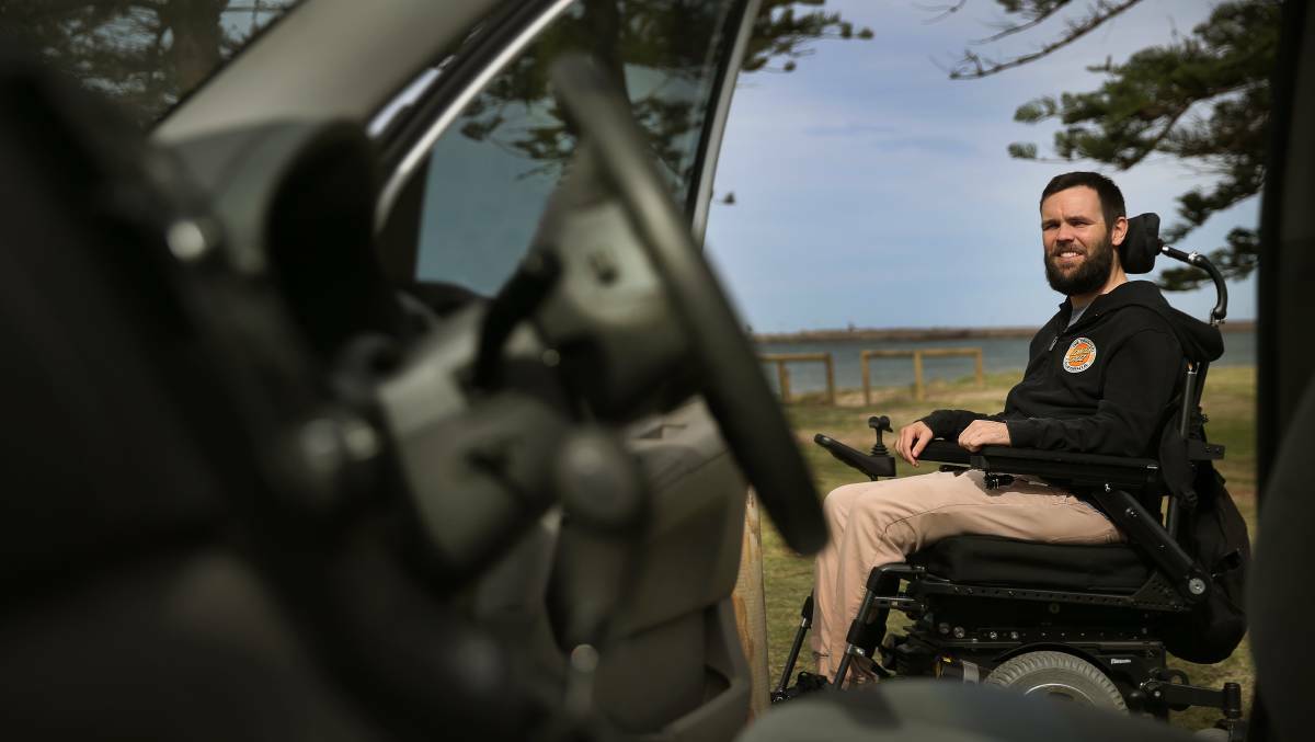 Dom Punch is hoping to drive again with the use of a modified, wheelchair accessible van.