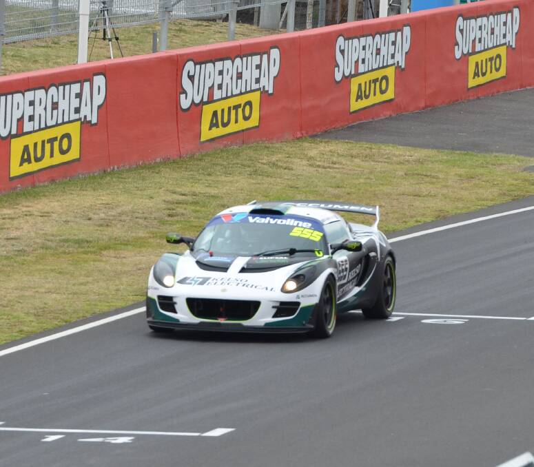 THUMBS UP: Brad Schumacher appreciates the chance to gather data at Mount Panorama that Challenge Bathurst provides. The event will return in 2018. Photo: ANYA WHITELAW