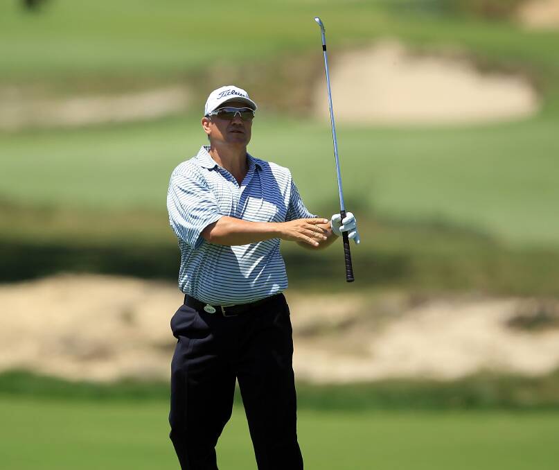 TOUGH DAY OUT: Peter O'Malley missed the cut at The Senior Open Championship. He finished in a tie for 91st position.