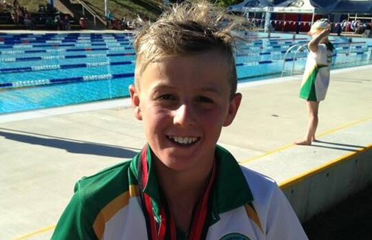 TOP EFFORT: Mitch England has qualified for the NSW State Age Championships later this month.