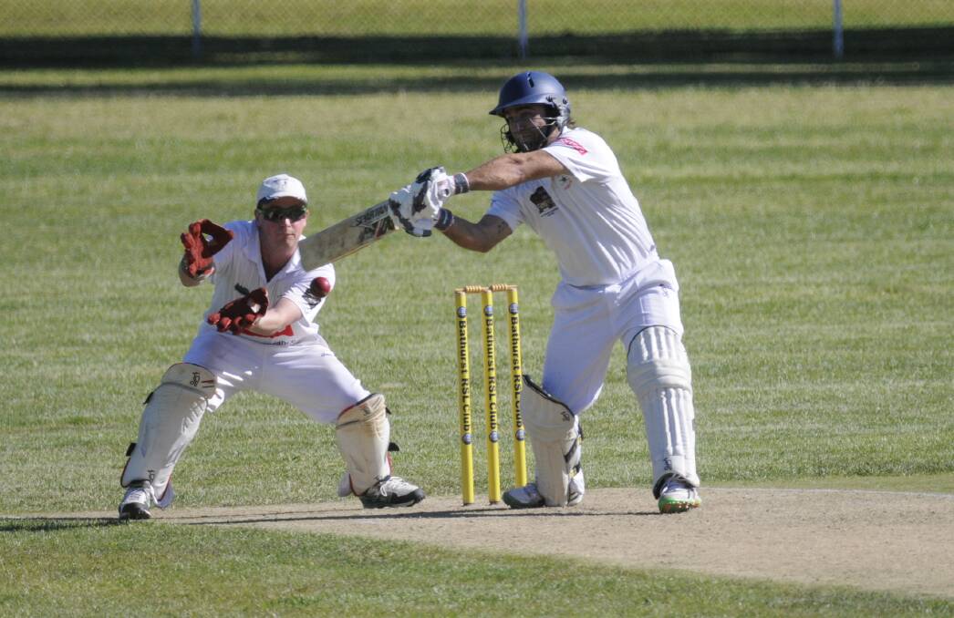 GOOD START: Redbacks opener Joey Coughlan made an unbeaten 54 on Saturday as his side beat St Pat's by eight wickets. Photo: CHRIS SEABROOK 101516cpats1b