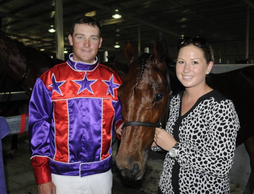 PRESENT: Trainer Gemma Hewitt picked up a win at Parkes on Sunday.