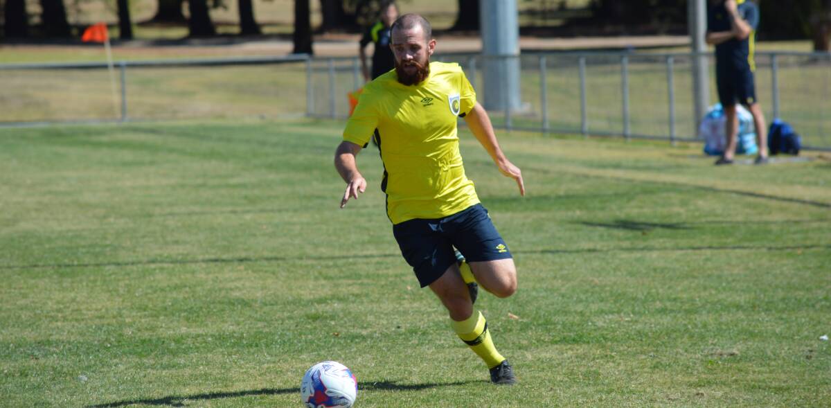 DOUBLE VISION: Andrew Smith and his fellow Mariners will play away to Granville on Saturday then Glenhaven on Wednesday in their FFA Cup opener. Photo: MATT FINDLAY
