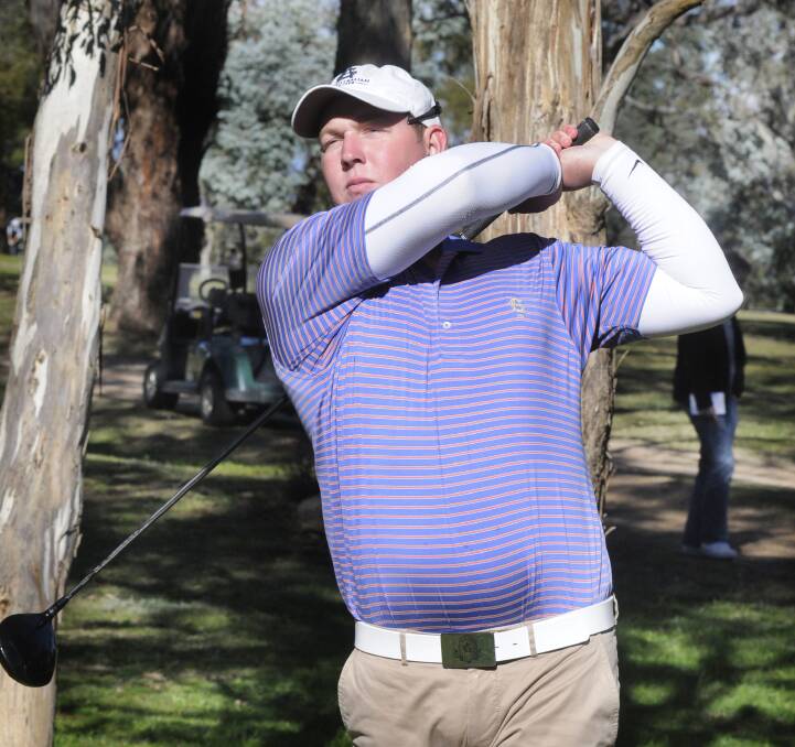 FAVOURITE: Reece Hodson shapes as one of the biggest threats for this weekend's Bathurst Open. He will tee off in his opening round on Saturday.