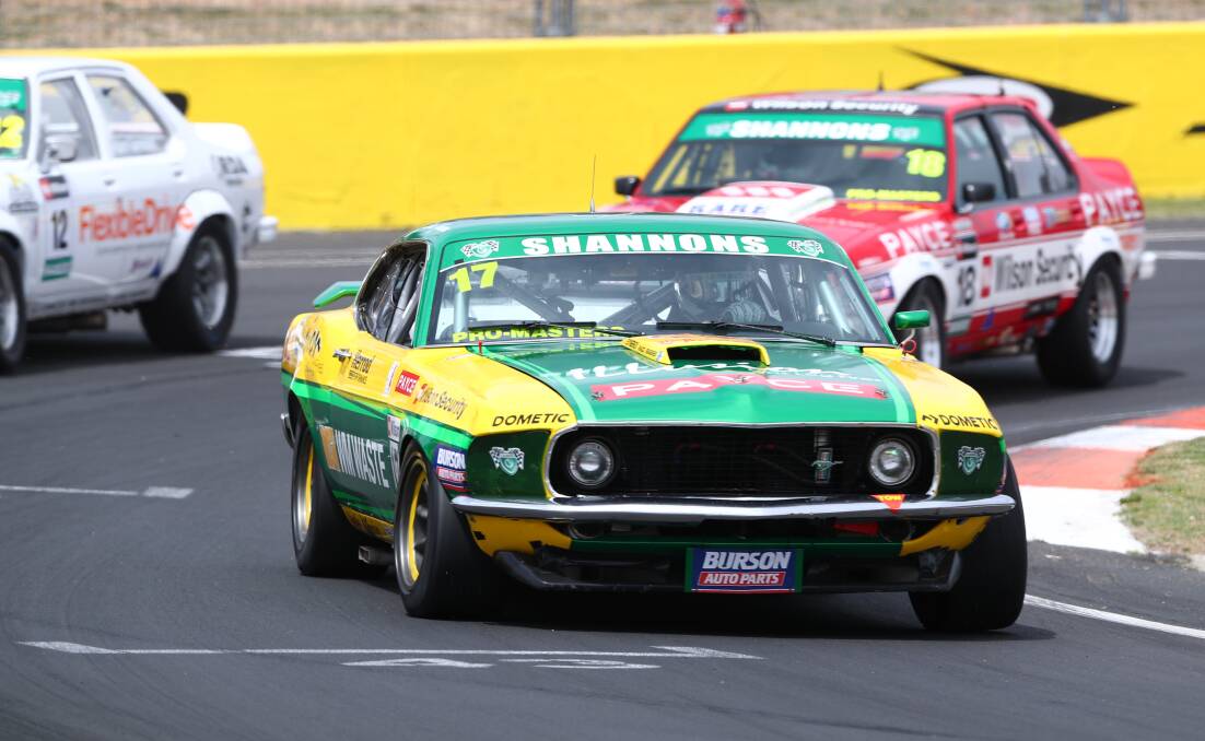 HE'S A MASTER: Steve Johnson won the Touring Car Masters' Bathurst round by taking out two of the three races contested. Photo: PHIL BLATCH