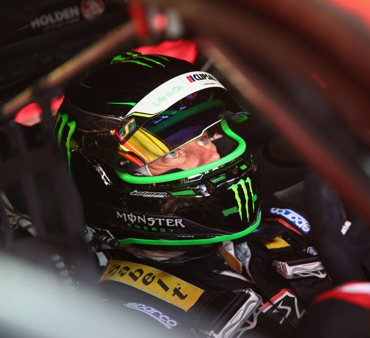 MOTIVATED: HRT driver James Courtney is keen to win this year's Bathurst 1000, a race which will honour Holden great Peter Brock.