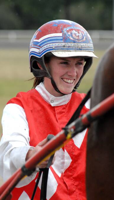 ON A ROLL: The Lagoon's Amanda Turnbull has notched up 100 winners in NSW as a driver for the seventh consecutive season.