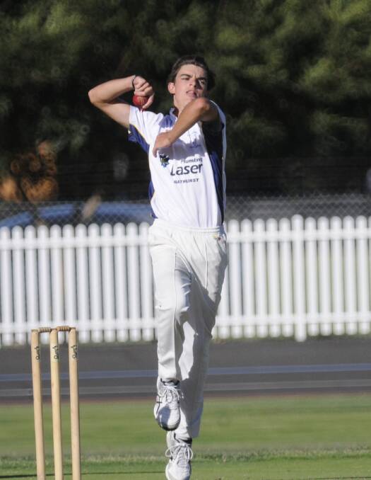 OPPORTUNITY: Young talent Nic Broes has been named in Bathurst's open Twenty20 side for Sunday's Mitchell decider. Photo: CHRIS SEABROOK 011417cpats1